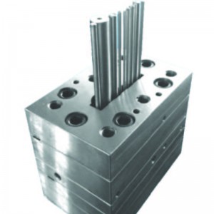 Plastic extrusievorm met imitatie marmer series