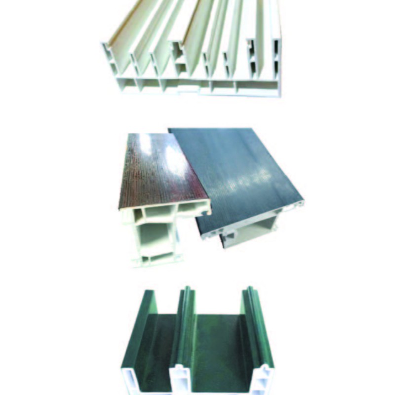 Extrusiemal met plastic profiel