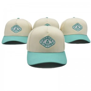 Aangepaste groothandel 5/6 Paneel Structured Baseball Cap Hat Aangepaste borduurwerk Logo honkbalpet