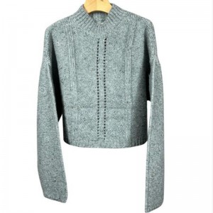 Herfst top trui oversized gebreide dames trui