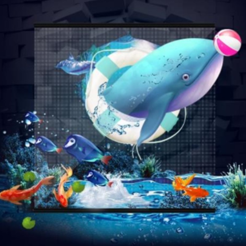 Korte inleiding tot transparant holografisch LED -scherm