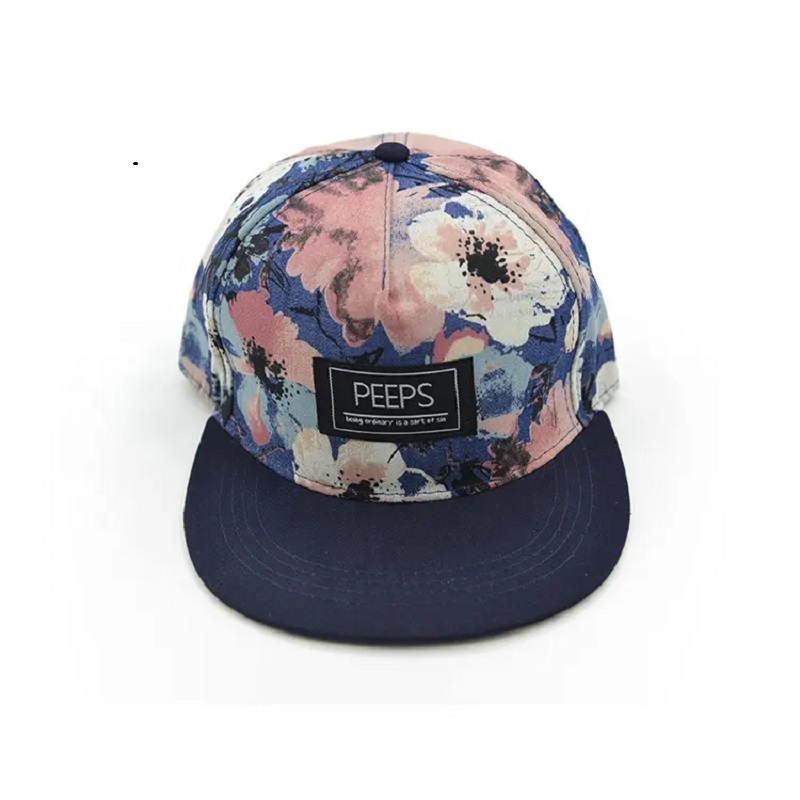 Hoogwaardige aangepaste snapback aangepast logo met 3D -borduurmogo's snappen terug