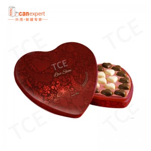 Aangepaste koekjes blikje caned food tin verpakking metalen doos in reliëf koekjesjars