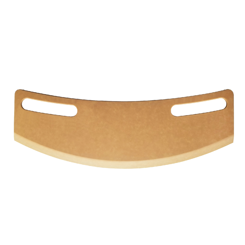 Anti-bacterische pizza rocker voedsel veilig glasvezel hout op maat
