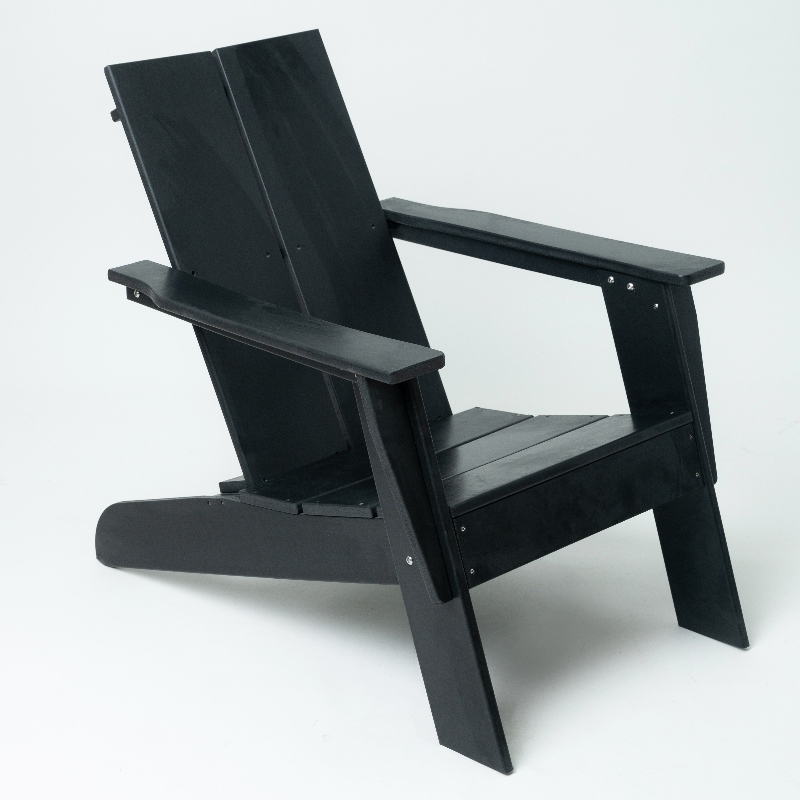 Moderne Adirondack stoel houten textuur