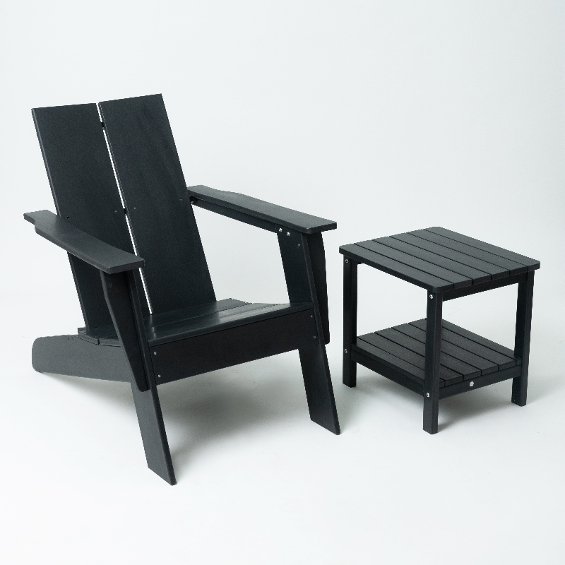Moderne Adirondack stoel houten textuur