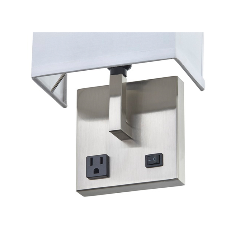 Gastvrijheid Hotel Handwand SCONCE MET GEBOORD NIMELDELING EN HALF RECHTANTE FAARTE SAPEN TOTTICALE TYPISCHE KRACHTER