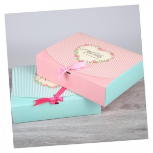 Eenvoudige stijl aangepast kartontype