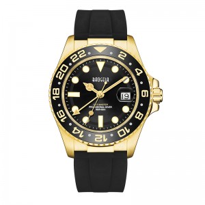 Baogela topmerk 50m waterdichte roségouden horloge mannen kwarts kijken duikmodeparen sport horloge Zwitserse beweging polshorloge 22805