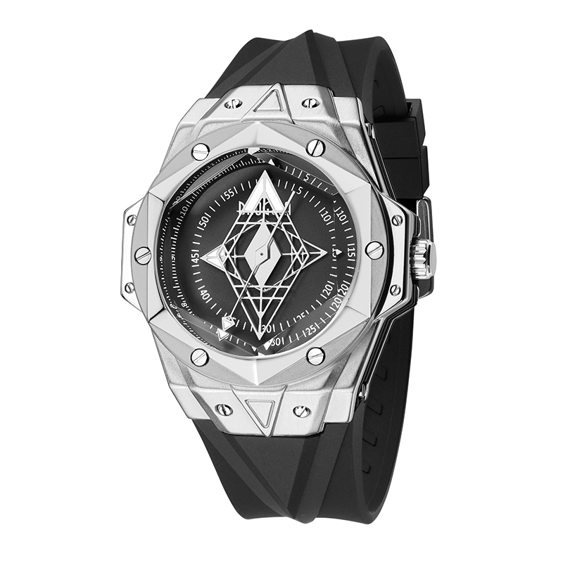 Baogela Nieuwe luxe topmerk Kwarts kijkt mannen rubberen band militaire sport polshorloge man waterdichte horloge relogios masculino 22601