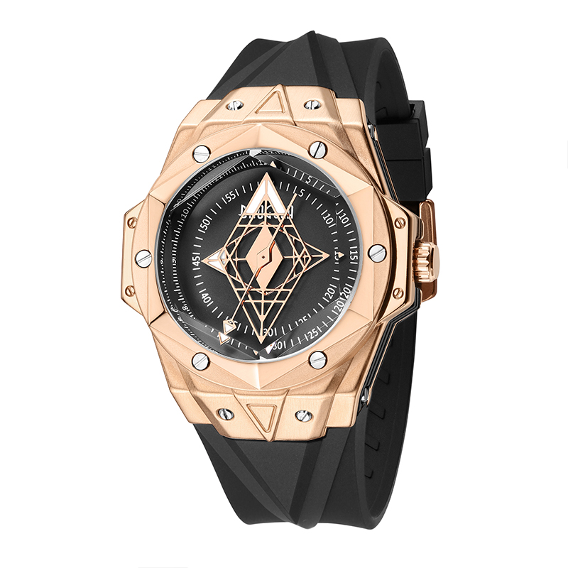 Baogela Nieuwe luxe topmerk Kwarts kijkt mannen rubberen band militaire sport polshorloge man waterdichte horloge relogios masculino 22601