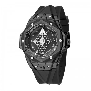 Baogela Nieuwe luxe topmerk Kwarts kijkt mannen rubberen band militaire sport polshorloge man waterdichte horloge relogios masculino 22601