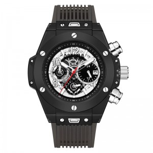 Baogela Brand Volledig transparant horloge luxe heren kijken modesporten militaire reloj creatieve mannen vrouwen chronograaf kwarts horloge 20013