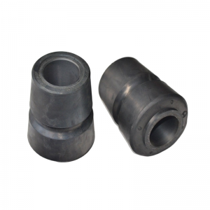 Automotive suspensie zwarte rubberen demping mouw