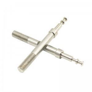 CNC-bewerking van gevormde lange schroeven Medische onderdelen Niet-standaard onderdelen Aangepaste precisieasverwerking