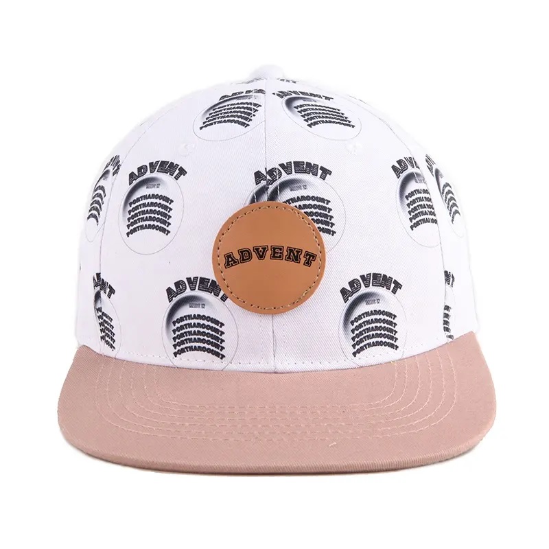 Aangepaste mode klein formaat kinderen babymuts schattige peuter snapback cap baby snapback hoed