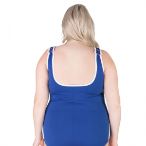 Polyester uit één stuk plus size zwempak