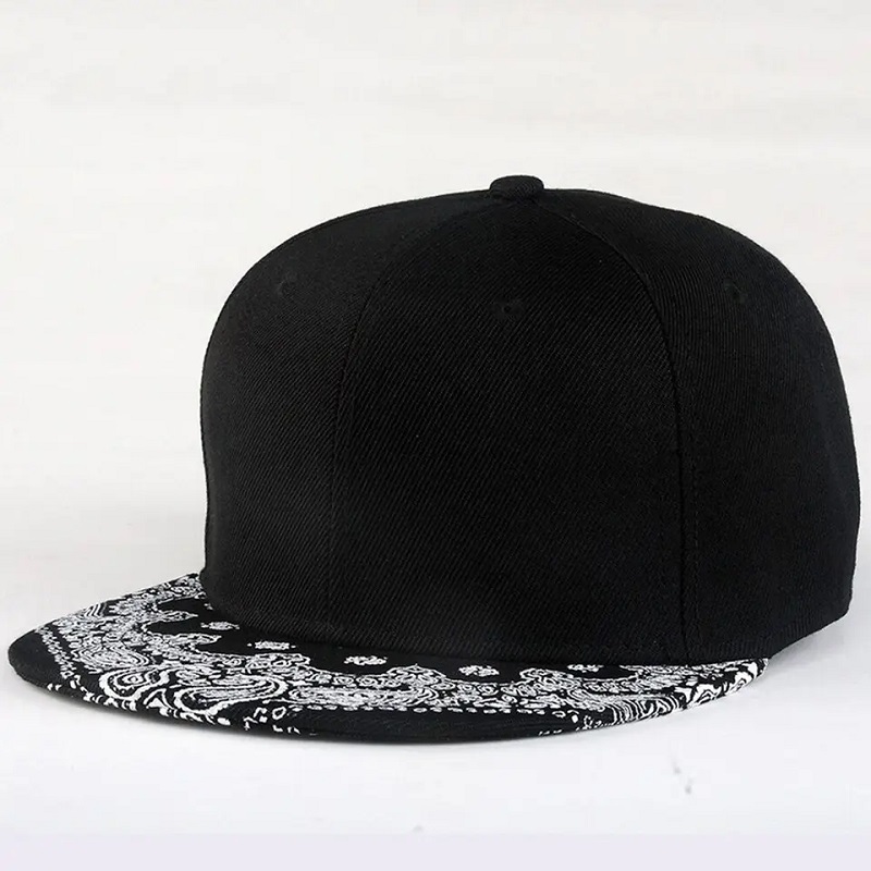 Groothandel aangepaste katoenen print snapback cap hoed beste honkbalhoeden van topkwaliteit