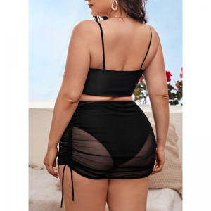 Drie stukken mode Backless zwempakken