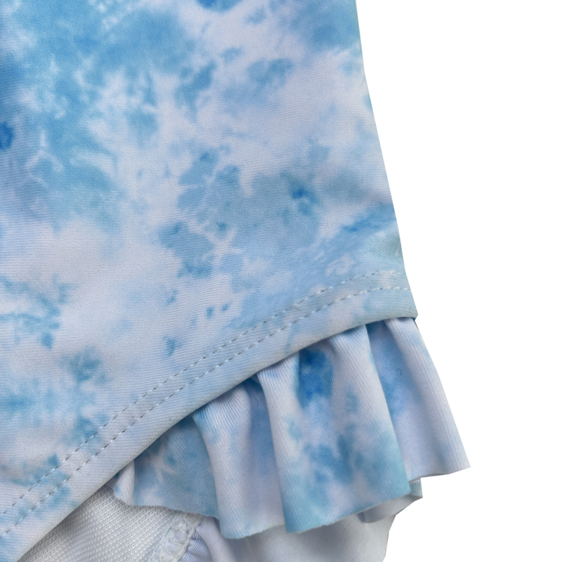 Blue Gradient Four -print kinderen zwempakken