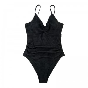 Slinger uit één stuk geplooide badpakken