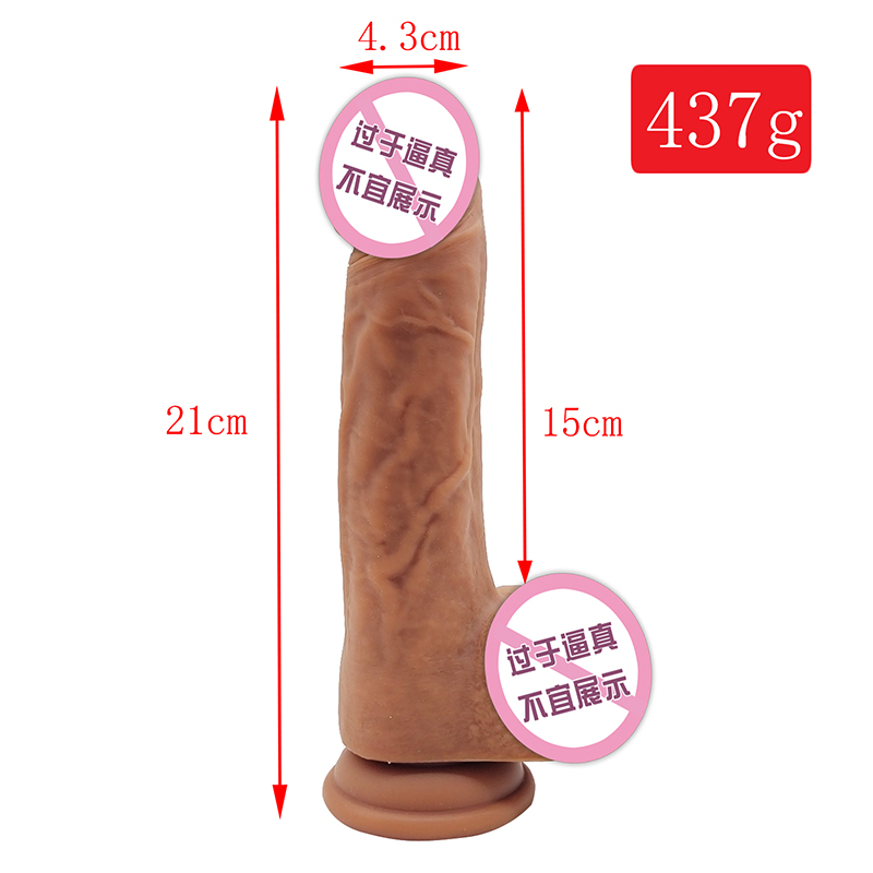 870 Groothandel Populaire Simulatie Cock Penis Didol Sex Toy Sucker Vrouwen enorme realistische kristallen dildo's voor vrouwelijke mannen