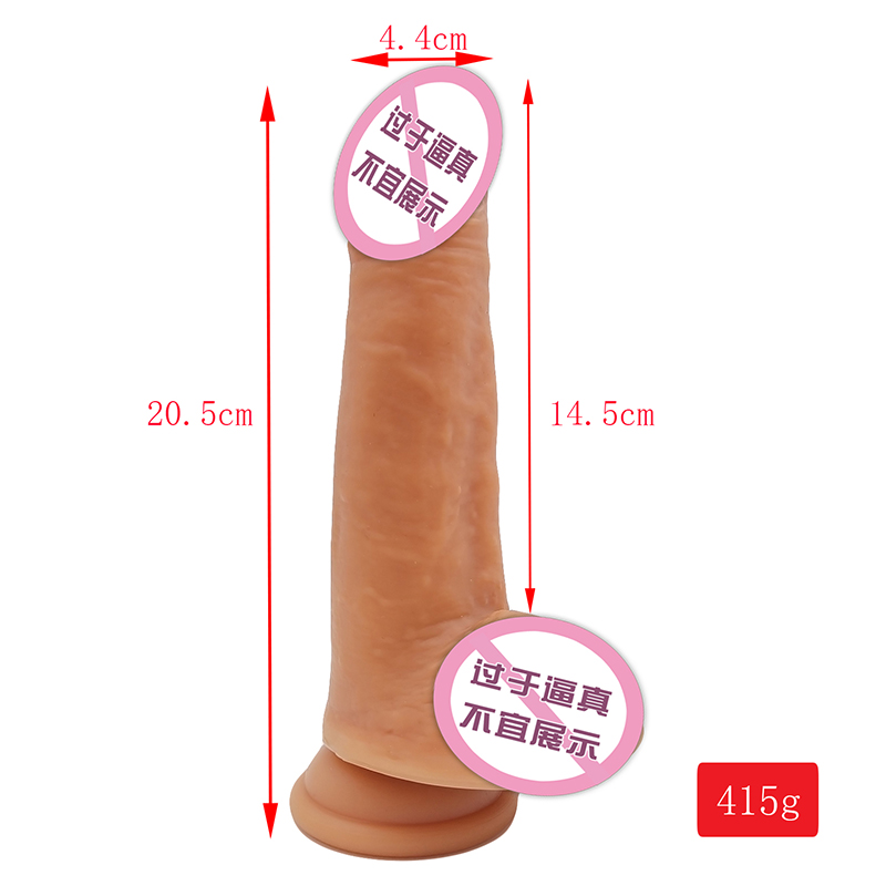 814 Sexy volwassen winkels Groothandelsprijs Big Size Sex Dildo Nieuwheid Toys Soft Silicone Thrusting Dildo's voor vrouwen in vrouwelijke masturbator