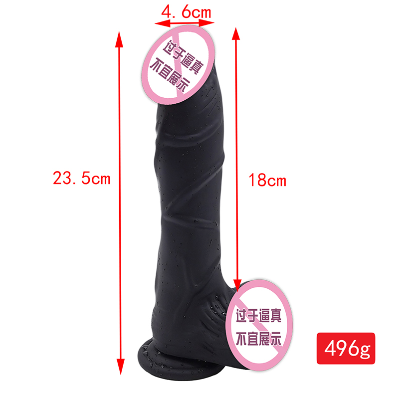 891 Super Suction Cup vrouwelijke masturbatie dildos silicium dildos realistische zachte enorme seksspeeltjes zwarte penis realistische grote dildo's voor vrouwen