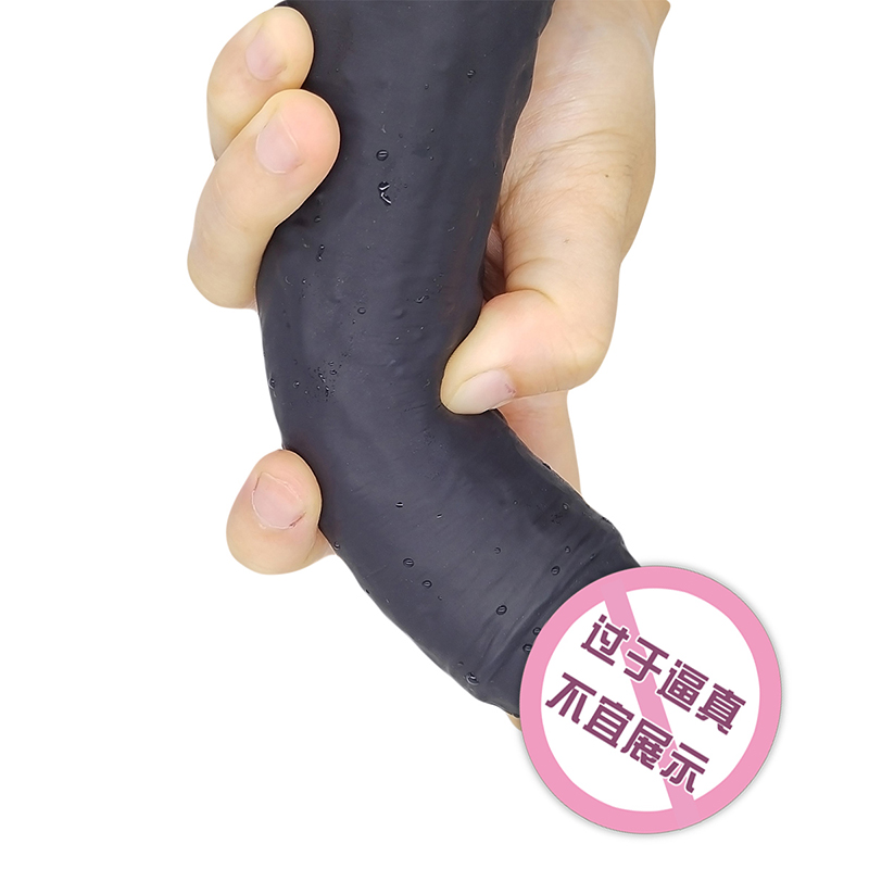 887 Groothandel seksproducten Big Silicone Rubber Penis Sex Toy Dildo voor vrouwen