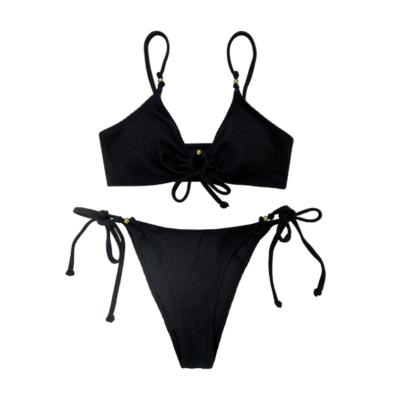 Ring Halterneck-laces-up zwempakken