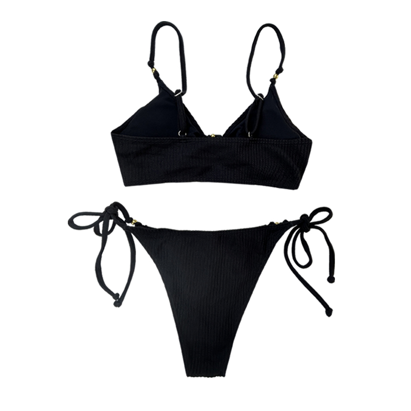 Ring Halterneck-laces-up zwempakken