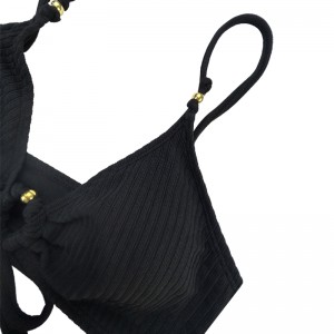 Ring Halterneck-laces-up zwempakken