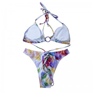 Backless print ring zwempakken