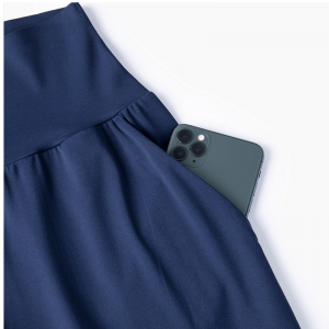 Pocket Wide-pijten losse yogabroek