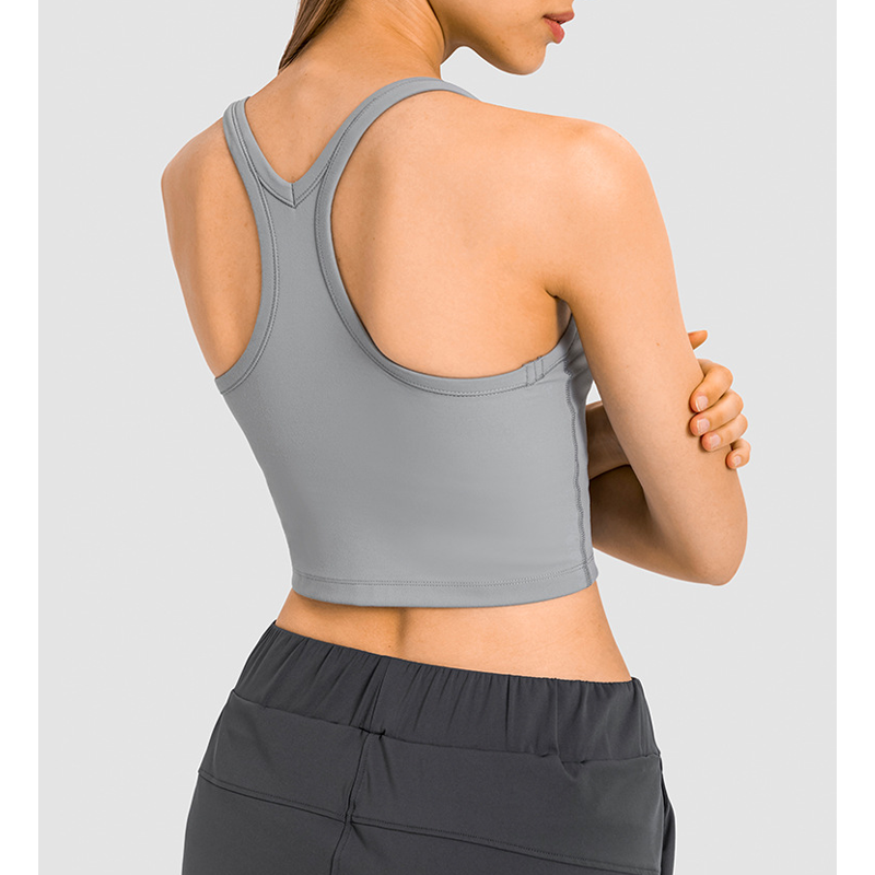 Gevoerde u-shape i-vorm yoga-vest