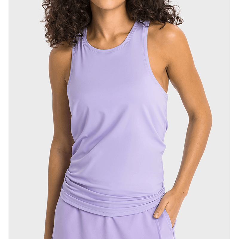 Split onek bowknot yoga -vest