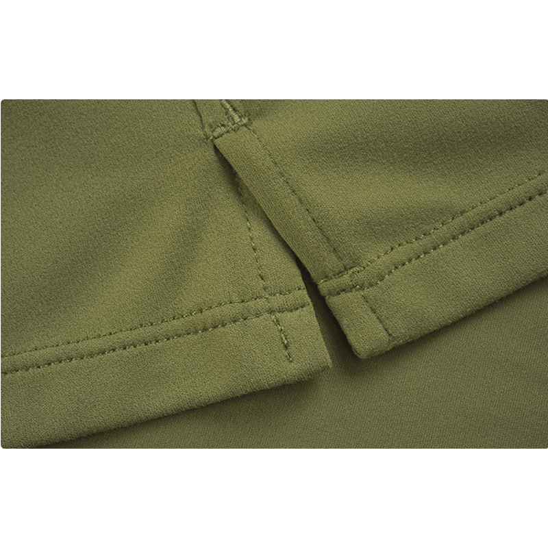 Losse vaste kleur split yoga shirts