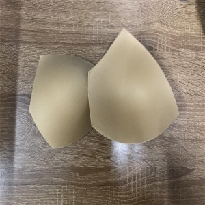 Zachte zijden ademendenaakt beha -beker