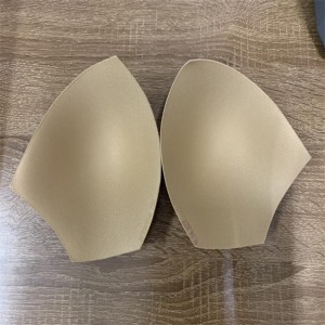 Zachte zijden ademendenaakt beha -beker