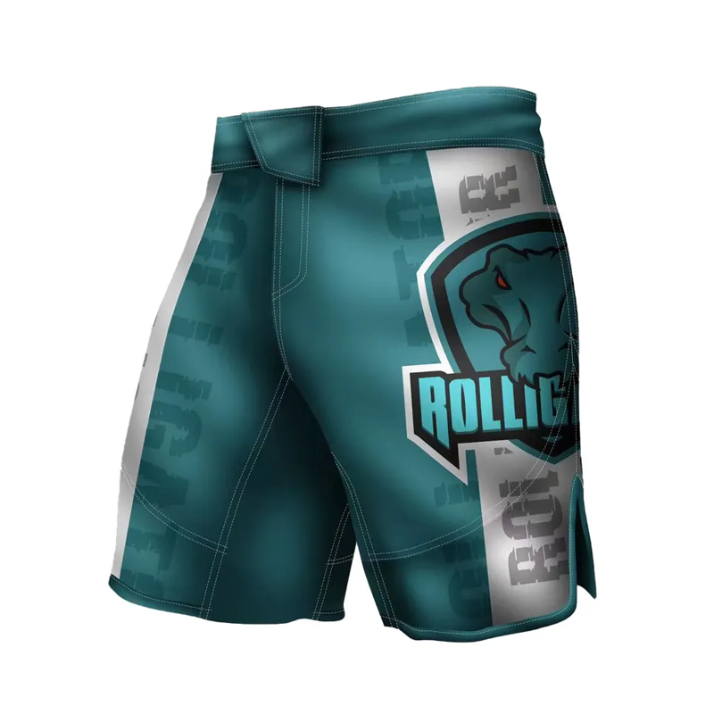 Professionele fabrikantnieuwste technologie Slim Simple MMA Short for Fighting, boksen kort voor BJJ GIS