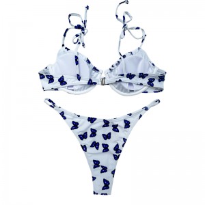 Vlindergebrand met vlinder vaste zwempakken