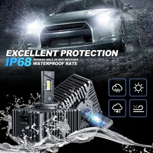 D5S/R LED -koplampen Bollen