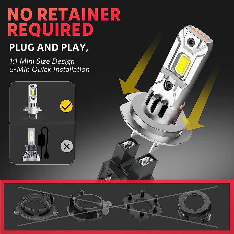 T8 LED -koplampen