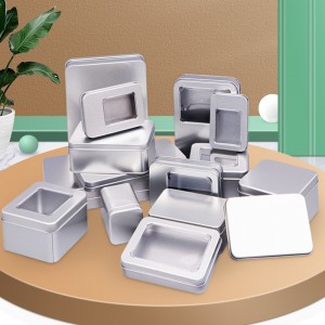 Elektronica verpakking doos Tinplate Doos rechthoekige doos Geschenkverpakkingsdoos