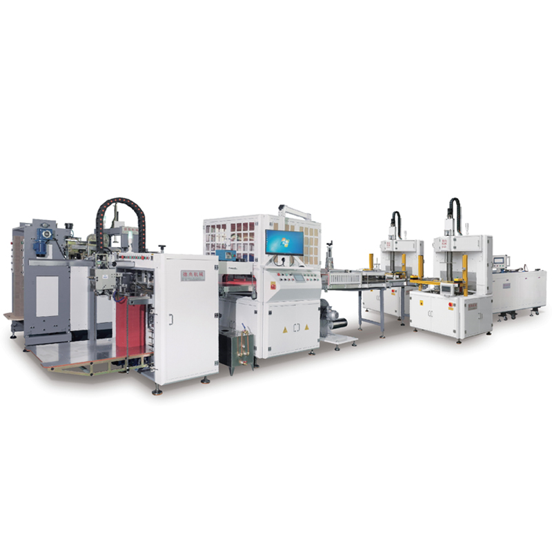 DG-567ed Multifunctionele Carton Shell Lining Productielijn