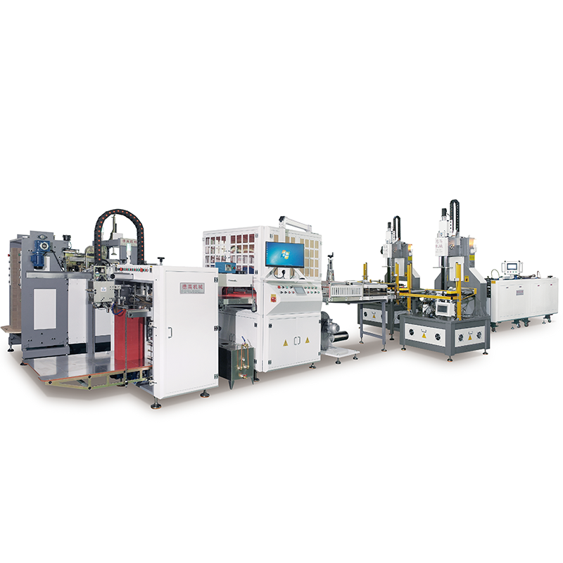 DG-567E Multifunctionele Carton Shell Lining Productielijn