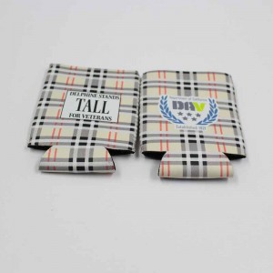 Made in China Custom Logo geïsoleerdeneopreen stompe slanke bierhuls 12oz blik koeler Coozies