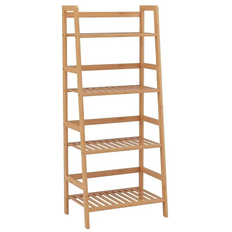 Bamboe ladder boekenplank