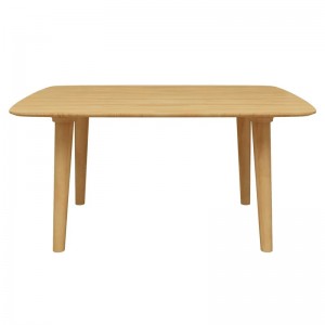 Bamboe eindtafel 31 inch koffie theetafel voor woonkamer zitkamer thuismeubilair