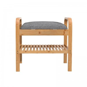 Corridor Display Plank Organizer Opbergschoenrek Bank Bamboo Shoe Bench